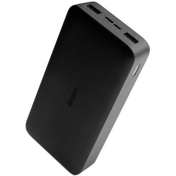 POWER BANK- پاوربانک شیائومی مدل Redmi PB200LZM ظرفیت 20000 میلی آمپر ساعت مشکی