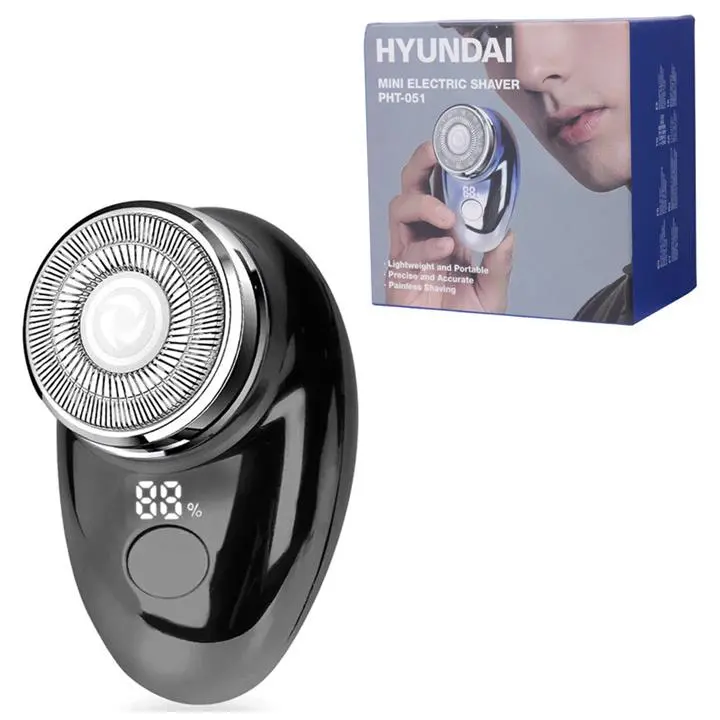ماشین اصلاح و ریش تراش و صفر زن موی صورت شارژی هیوندای مدل PHT-051