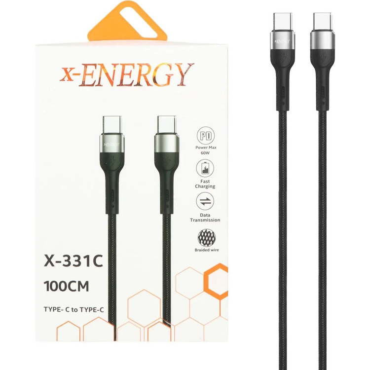 کابل Type c to Type c ایکس انرژی مدل X-331C طول 1 متر
