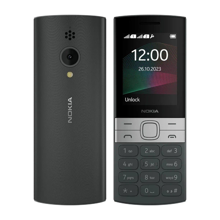 نوکیا 150 اصلی مشکی +گارانتی 18 ماهه و ریجستری(nokia150)