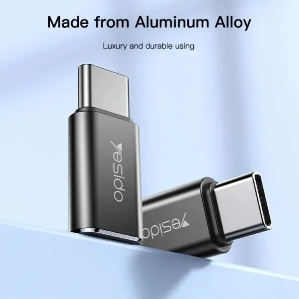 مبدل لایتنینگ به USB-C یسیدو مدل GS22