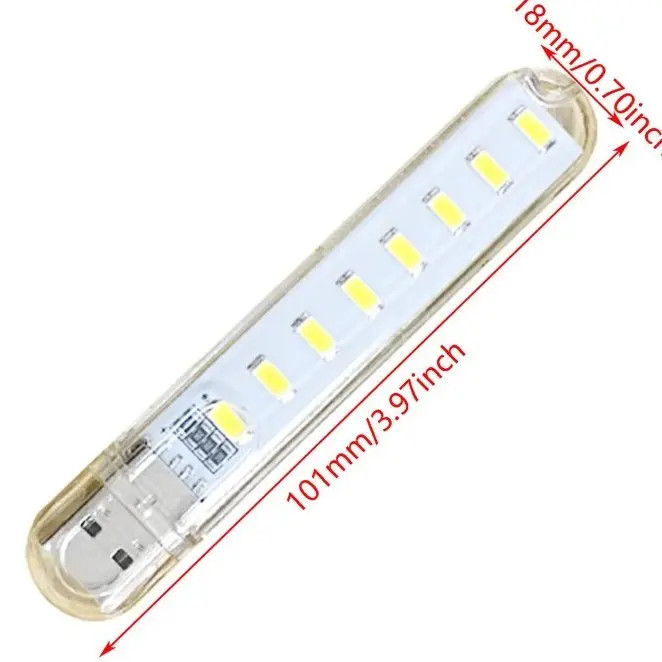 چراغ اضطراری LED یو اس بی 16LED USB مدل دوطرفه