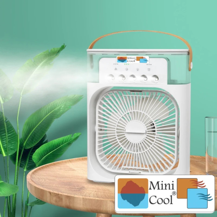 پنکه رومیزی مدل Turbo Spray مه پاش مدل nova مشکی