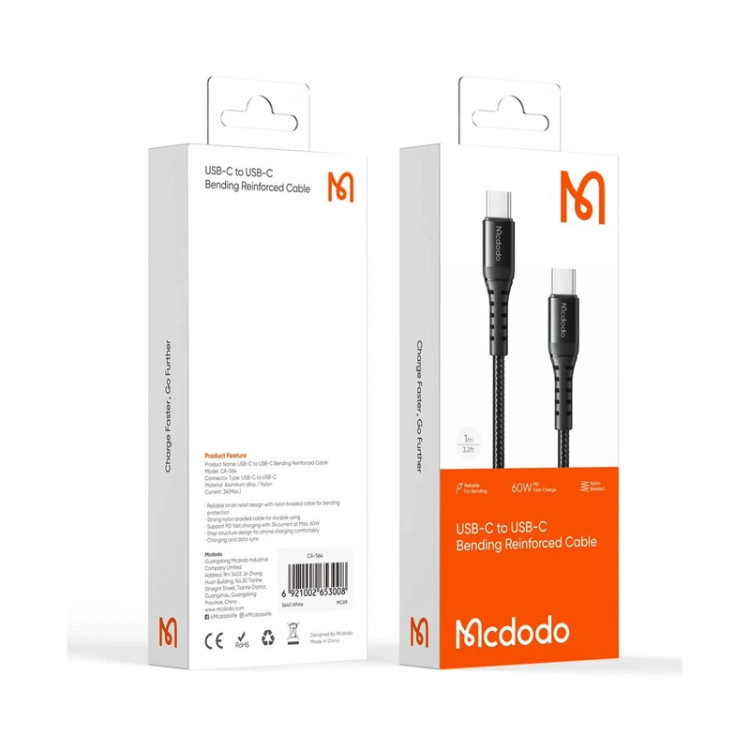 کابل usb-C مک دودو مدل CA-564 طول 2 متر