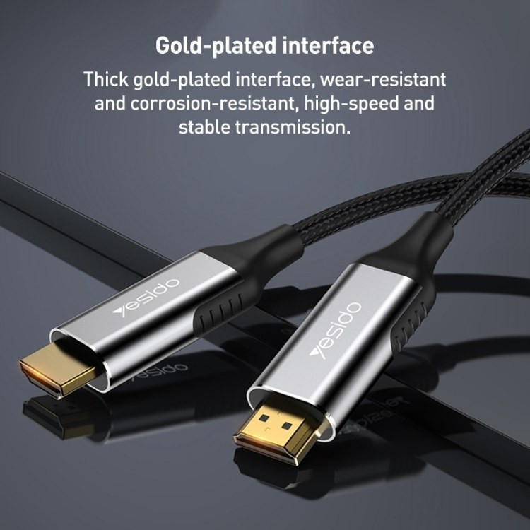 کابل HDMI یسیدو HM11 کیفیت 8K طول 1.8 متر