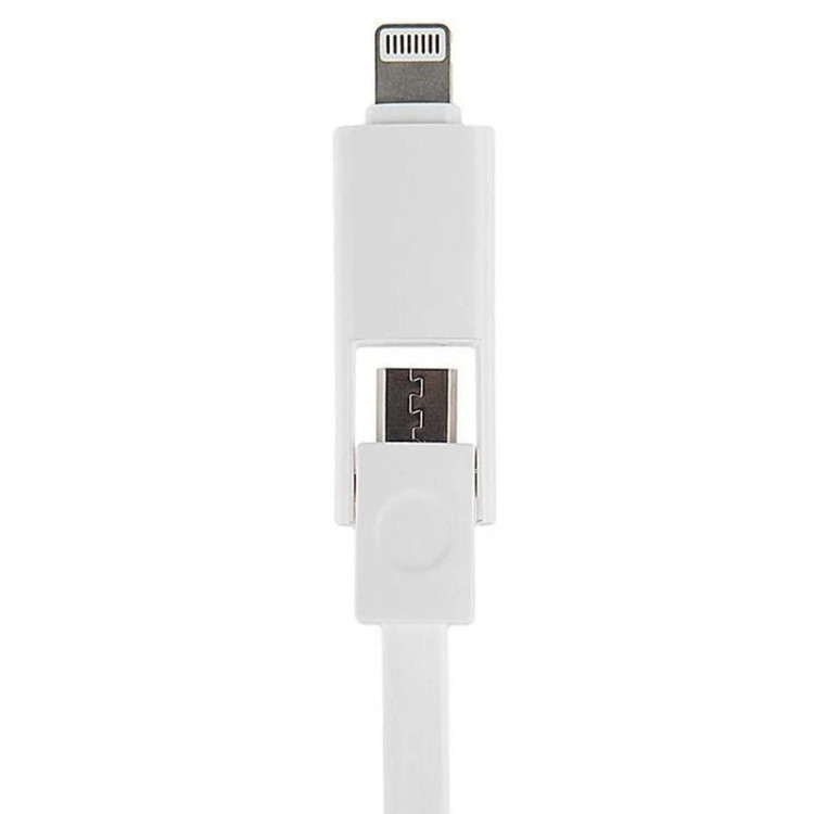 کابل شارژ 2 در 1 ARUN مدل B110M6 لایتنینگ و MICRO USB طول 1 متر