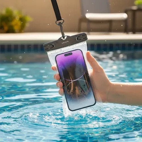 کاور ضد آب گوشی یوسمز تا 6.7 اینچ USAMS US -YD012 waterproof bag