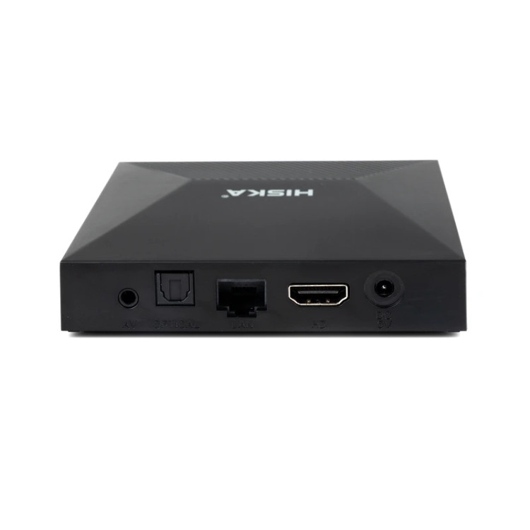 اندروید باکس هیسکا مدل HISKA BOX A12 | رم 2 گیگ | حافظه 16 گیگ | Android TV 12 | پشتیبانی از 8K