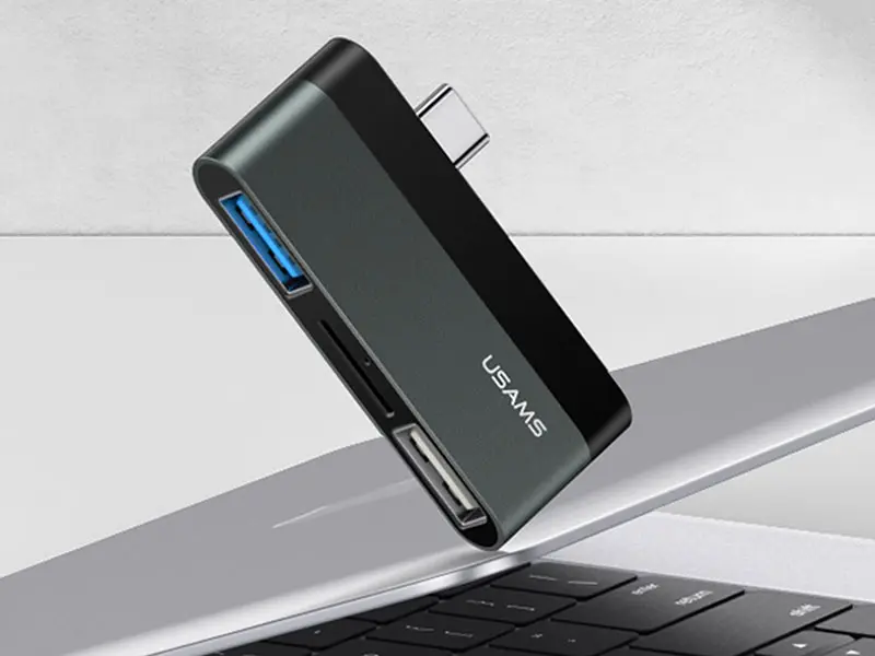 هاب 3 پورت USB-C یوسمز مدل US-SJ463