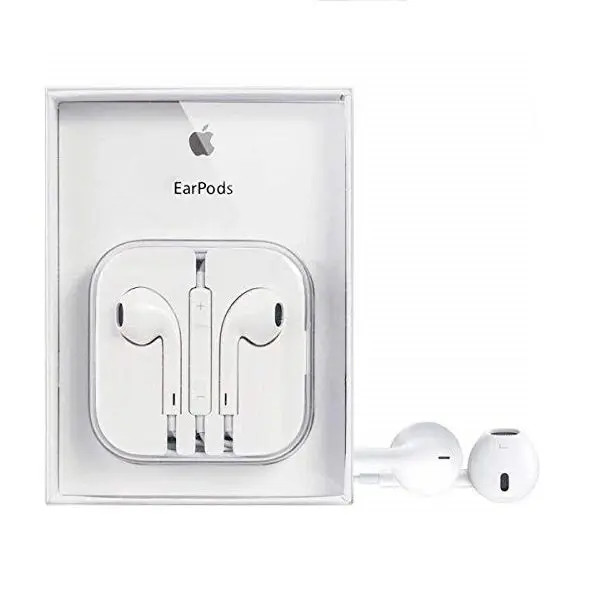 هنزفری سیم دار اپل مدل EarPods با کانکتور جک 3.5 میلیمتر