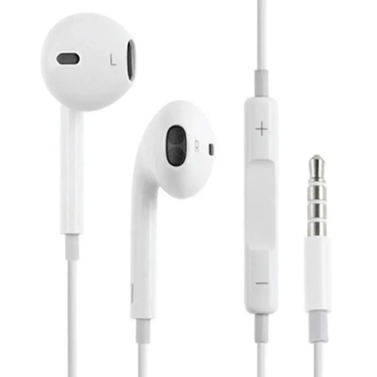 هنزفری سیم دار اپل مدل EarPods با کانکتور جک 3.5 میلیمتر