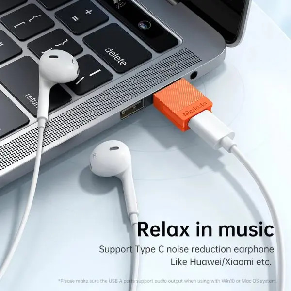 مبدل USB-C به USB-A 2.0 مک دودو مدل اصلی OT-697