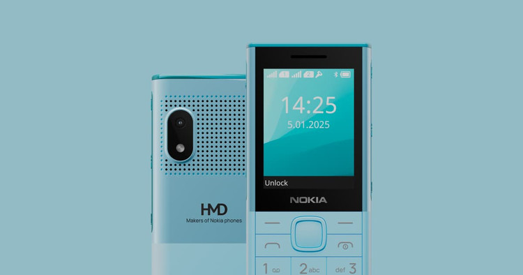 گوشی موبایل نوکیا مدل Nokia 150 music 4G دو سیم کارت اصلی مشکی