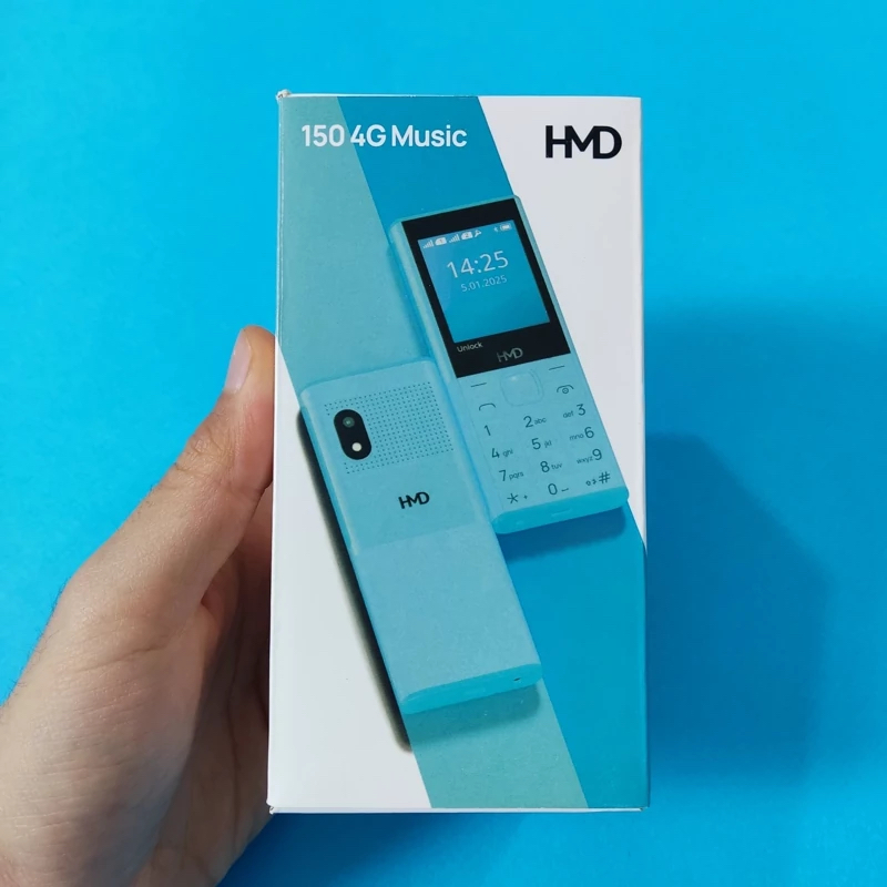 گوشی موبایل نوکیا مدل Nokia 150 music 4G دو سیم کارت اصلی مشکی