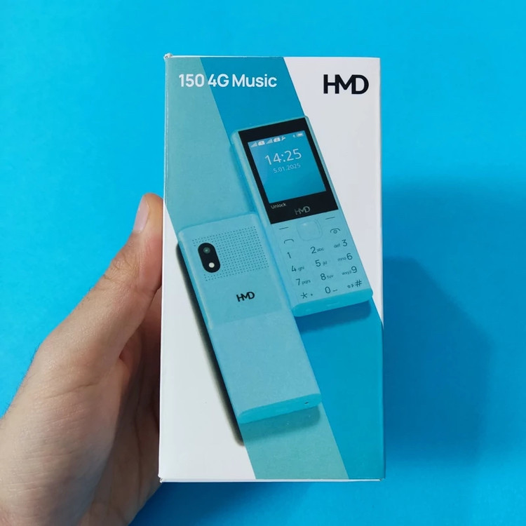 گوشی موبایل نوکیا مدل Nokia 150 music 4G دو سیم کارت اصلی مشکی