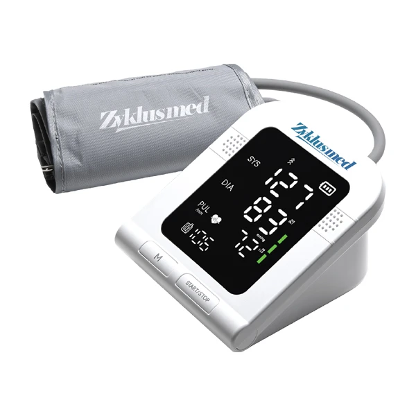 فشارسنج دیجیتال بازویی زیکلوسمد (Zyklusmed) مدل CONTEC 08C با کاف 22 تا 43 سانتی‌متر، نمایشگر LED و سنجش فشار خون و ضربان قلب