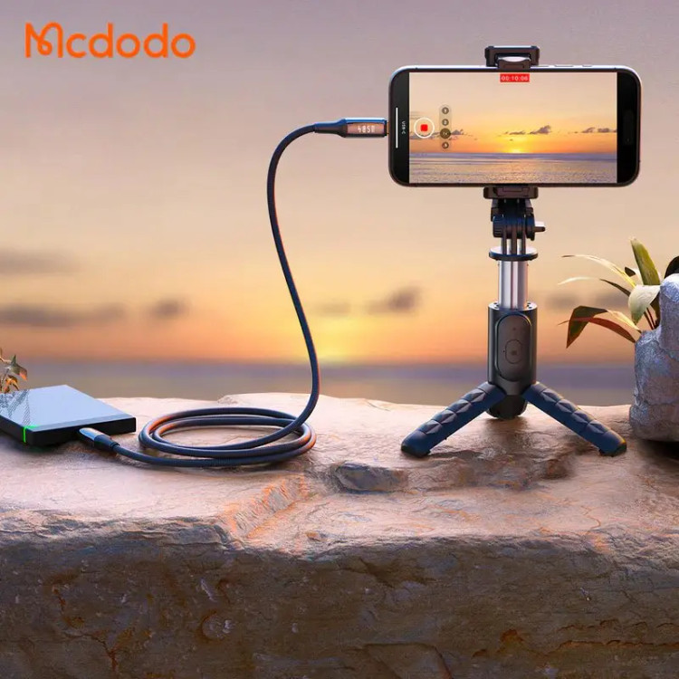 کابل USB C به USB C مک دودو مدل CA-299 فست شارژ و پشتیبانی از انتقال تصویر
