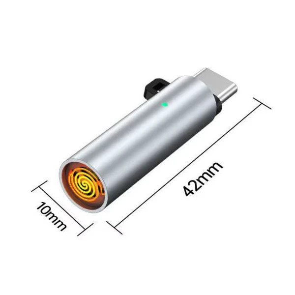 فندک الکترونیکی USB TYPE C مدل AIR SENSOR با سنسور تشخیص فوت و خاموشی خودکار