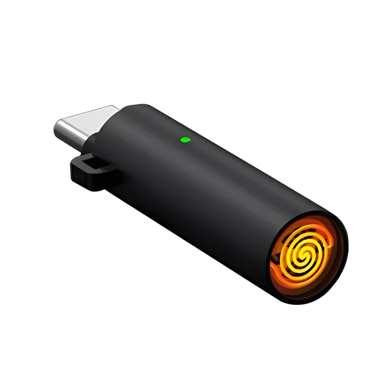 فندک الکترونیکی USB TYPE C مدل AIR SENSOR با سنسور تشخیص فوت و خاموشی خودکار