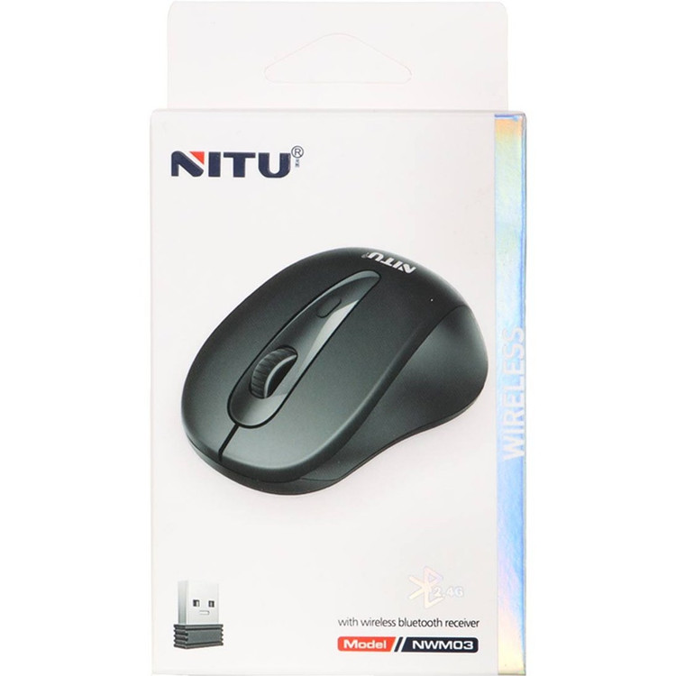 ماوس بی سیم نیتو مدل NWM03 مشکی