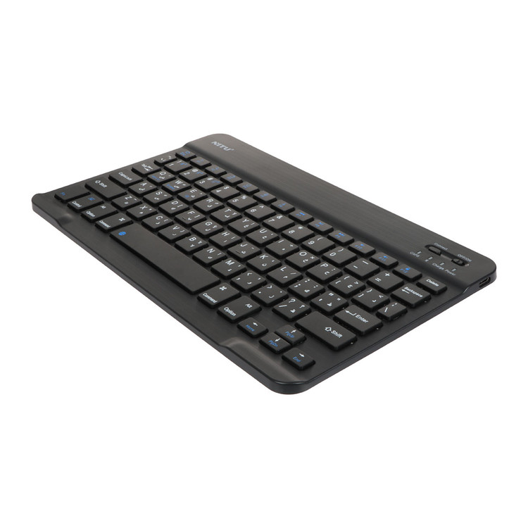 ست کیبورد و ماوس بی سیم نیتو مدل NKB02 با اتصال بلوتوث و دانگل 2.4 USB