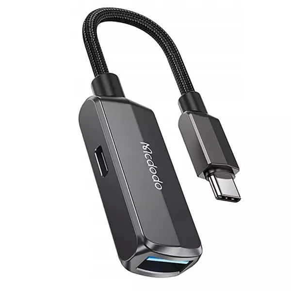 مبدل 2 در 1 تایپ سی به تایپ سی و یو اس بی مک دودو CA-283