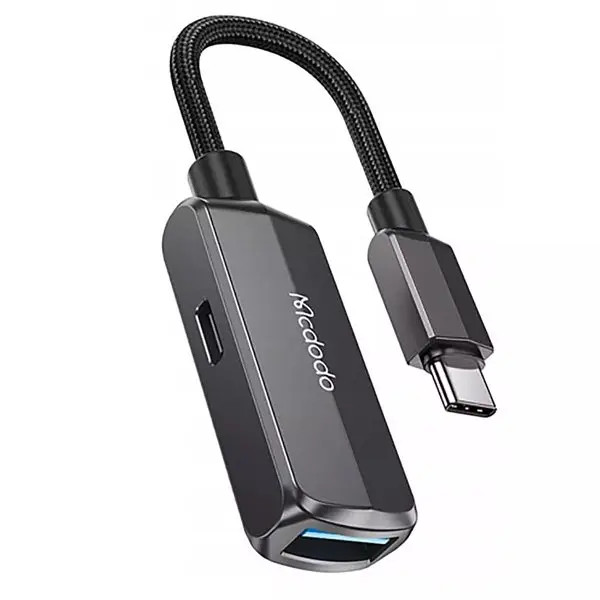 مبدل 2 در 1 تایپ سی به تایپ سی و یو اس بی مک دودو CA-283