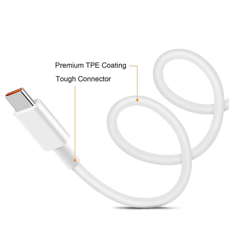 کابل شارژ شیایومی (Xiaomi) سفید