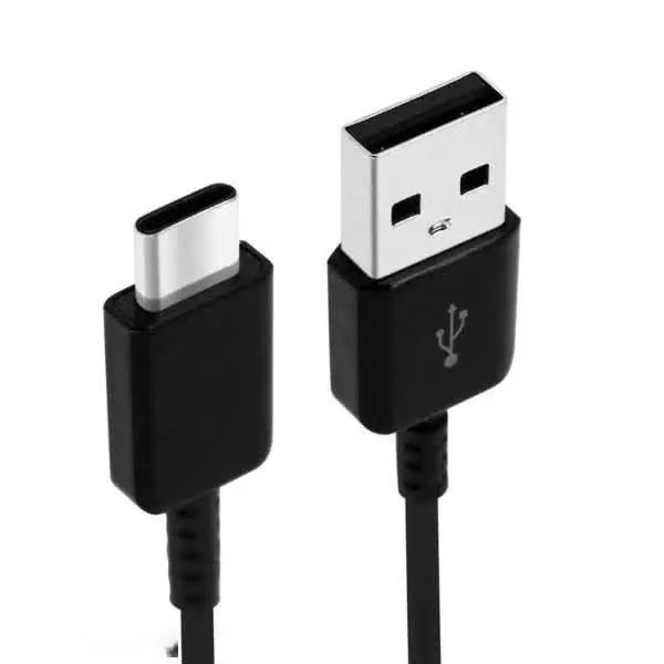 کابل شارژ سامسونگ مدل TYPE-C 25W به TYPE-C مشکی