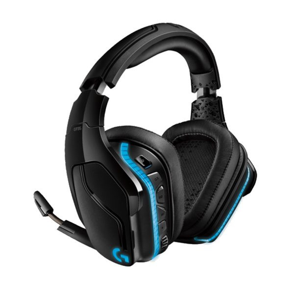 هدفون و هدست بی سیم بازی لاجیتک مدل LIGHTSYNC Wireless 7.1 RGB logitech G935