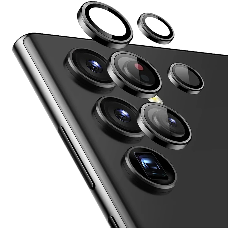 محافظ لنز سامسونگ S223 ULTRA مشکی