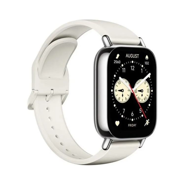 ساعت هوشمند شیائومی مدل Redmi Watch 5 Lite بند سیلیکونی با گارانتی شرکتی( با ضمانت اصالت کالا) بدنه طلایی بند کرم