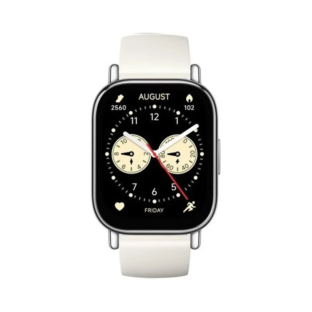 ساعت هوشمند شیائومی مدل Redmi Watch 5 Lite بند سیلیکونی با گارانتی شرکتی( با ضمانت اصالت کالا) بدنه طلایی بند کرم