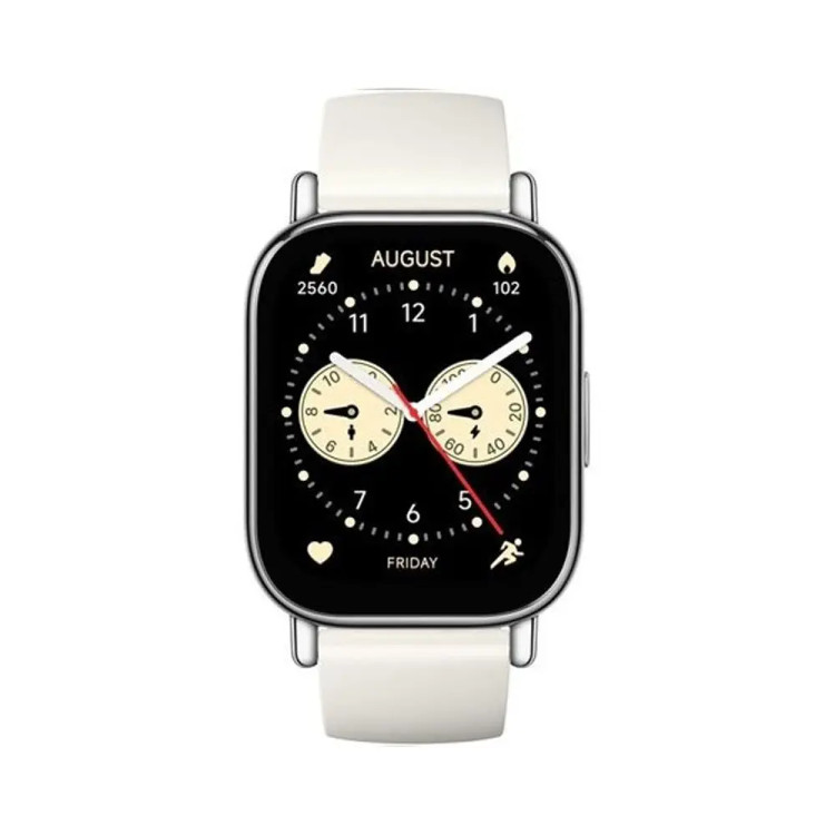 ساعت هوشمند شیائومی مدل Redmi Watch 5 Lite بند سیلیکونی با گارانتی شرکتی( با ضمانت اصالت کالا) بدنه طلایی بند کرم