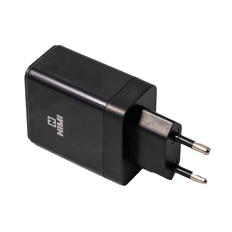 شارژر دیواری فست و PD دو پورت HIMI مدل Nitro Max VQ-T11 45W - مشکی (6 ماه گارانتی تعویض شرکتی) USB C و USB