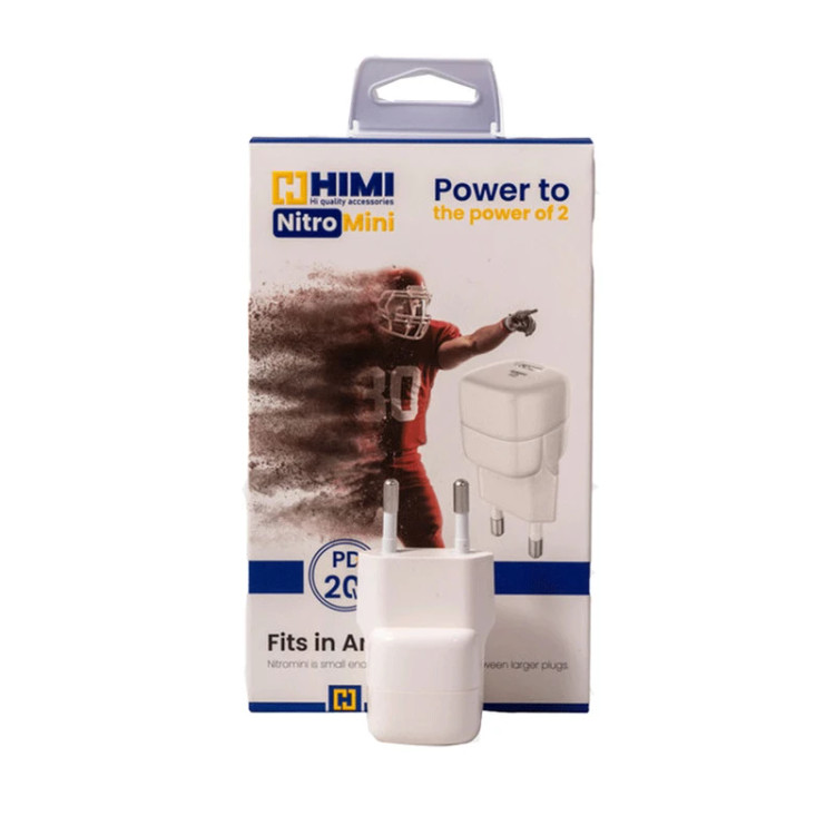 شارژر دیواری 20W هیمی مدل (VQ-T45) HIMI Nitro Mini با گارانتی 6 ماهه شرکتی و تعویض