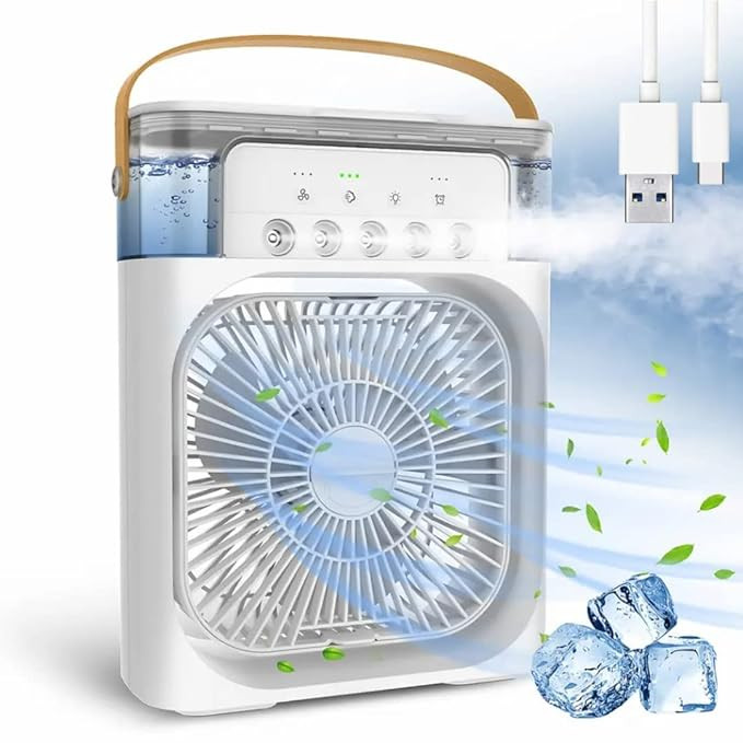 پنکه و مه پاش مینی رو میزی MINI COOLING FAN