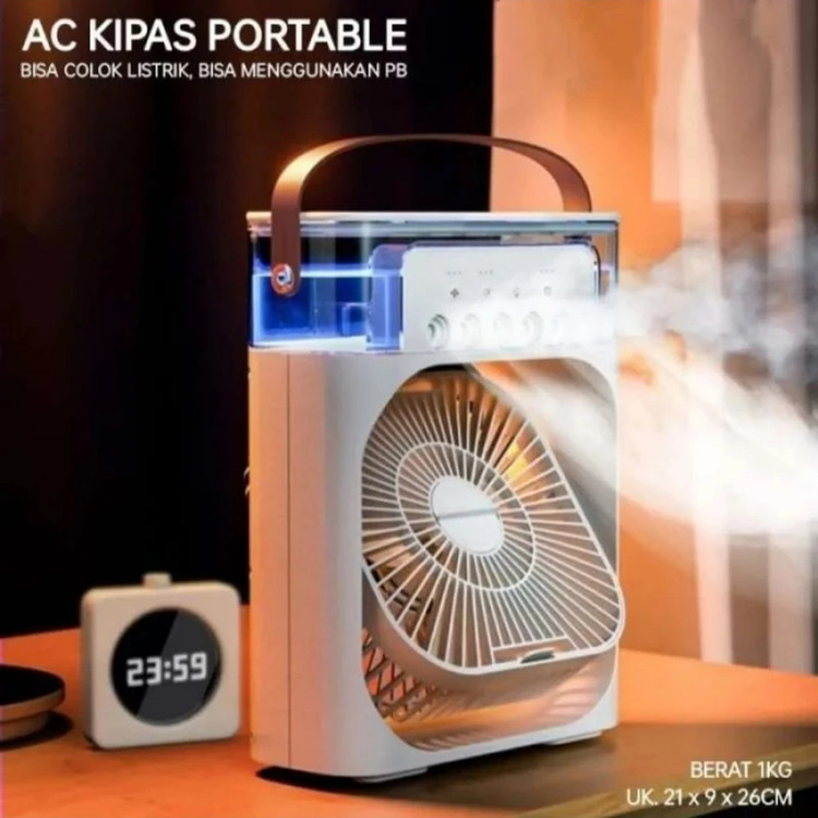 پنکه و مه پاش مینی رو میزی MINI COOLING FAN