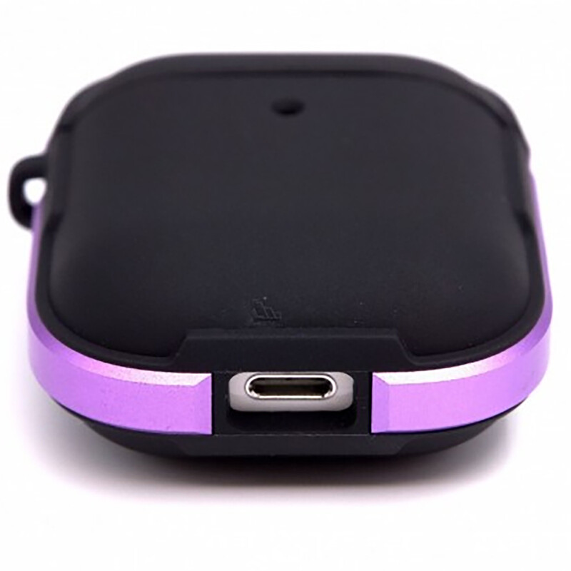 کاور ضدضربه ایرپاد 1 و 2 کی زددو KZDOO مدل Ceashguard همراه با قلاب فلزی محافظ کیس Airpods 1\2
