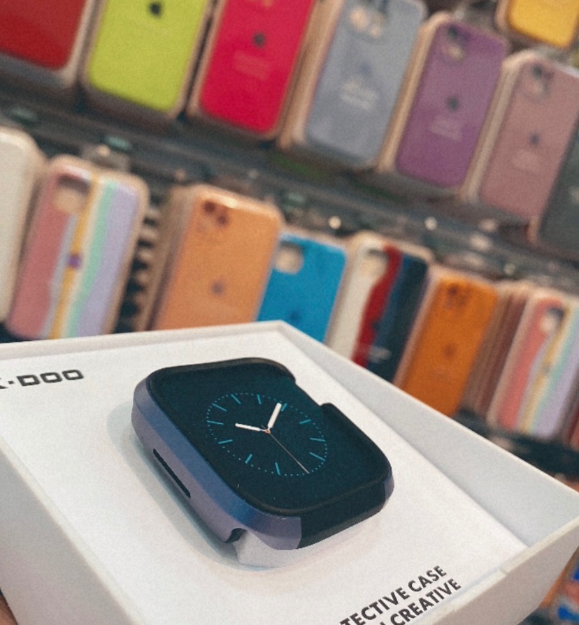 کاور محافظ K-DOO مدل Defender مناسب اپل واچ سایز 45 اصلی بنفش مشکی تیره