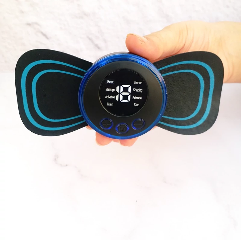 مینی ماساژور چسبی شارژی پروانه ای Mini Massage Stick EMS