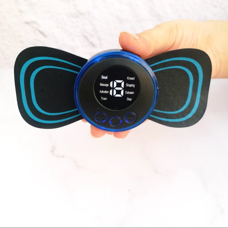 مینی ماساژور چسبی شارژی پروانه ای Mini Massage Stick EMS
