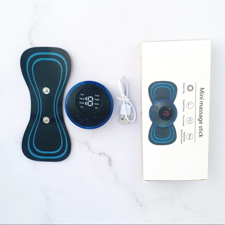 مینی ماساژور چسبی شارژی پروانه ای Mini Massage Stick EMS