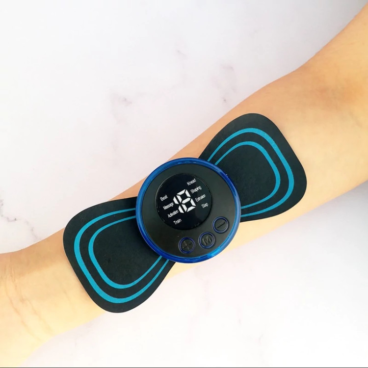 مینی ماساژور چسبی شارژی پروانه ای Mini Massage Stick EMS