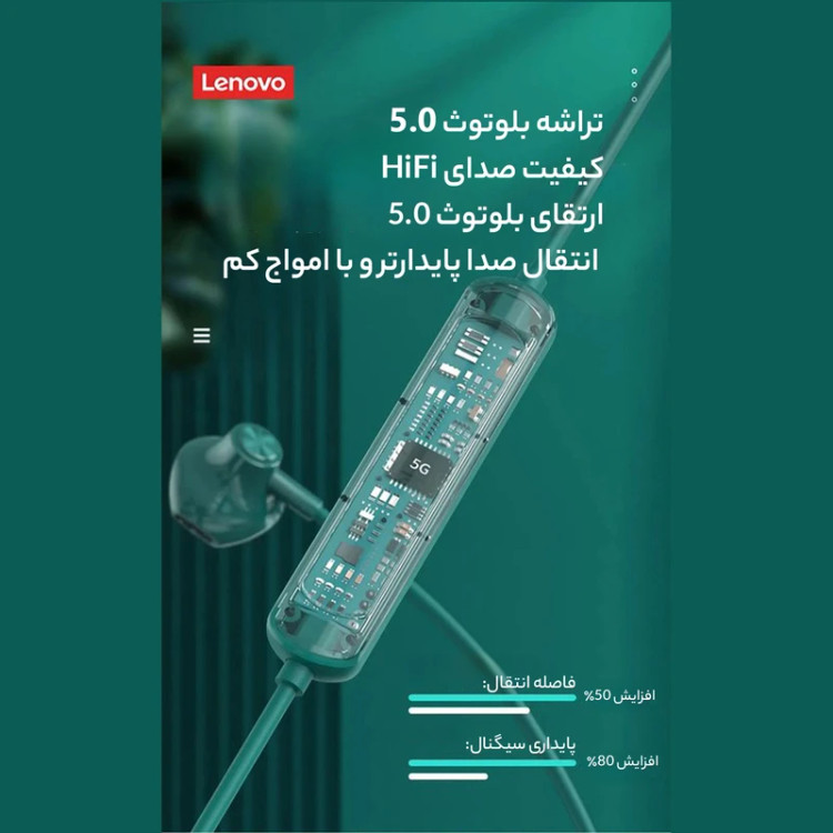 هدفون بلوتوثی لنوو مدل thinkplus Sports Headphones SH1 با گارانتی