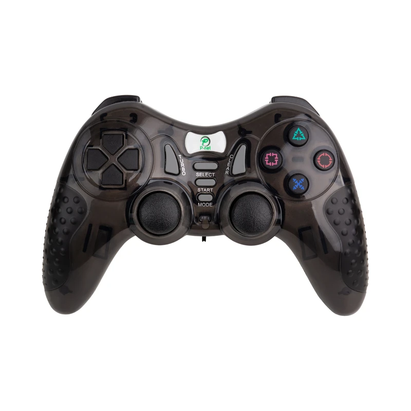 دسته بازی بی سیم p-net x 14 گیم پد وایرلس برای ps3 ,ps2,pc,android tv