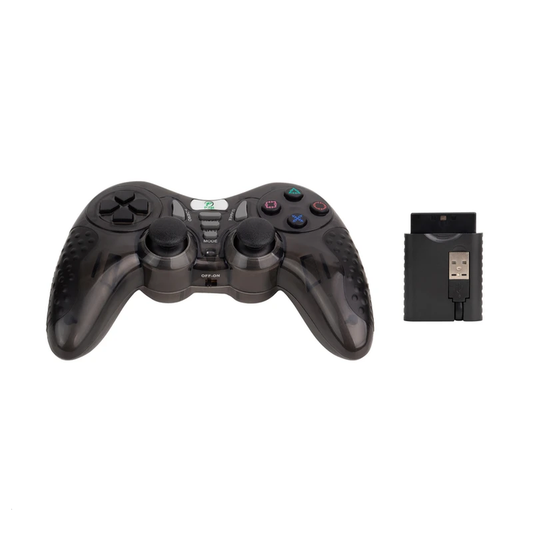 دسته بازی بی سیم p-net x 14 گیم پد وایرلس برای ps3 ,ps2,pc,android tv