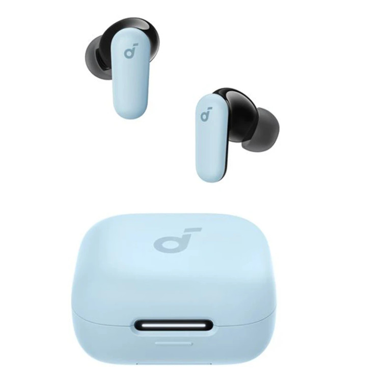 هندزفری بلوتوثی انکر Soundcore R50i NC با حذف نویز فعال ANC، درایور 10 میلیمتری، شارژدهی 45 ساعته و میکروفون هوشمند آبی