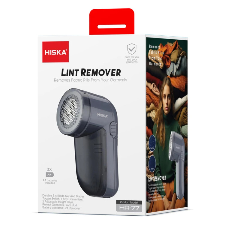 پرزگیر برقی لباس هیسکا مدل HR-77 lint remover