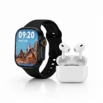 پک ساعت هوشمند و ایرپاد KW95 Ultra 3 و ایرپاد برند KEQIWEAR